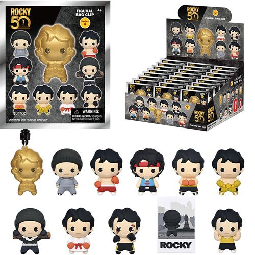 Monogram - Rocky 50th Anniversary Series 4 3D Foam Bag Clip