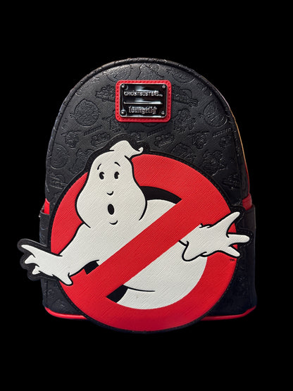 Loungefly Ghostbusters No Ghost Logo Glow in the Dark Mini Backpack