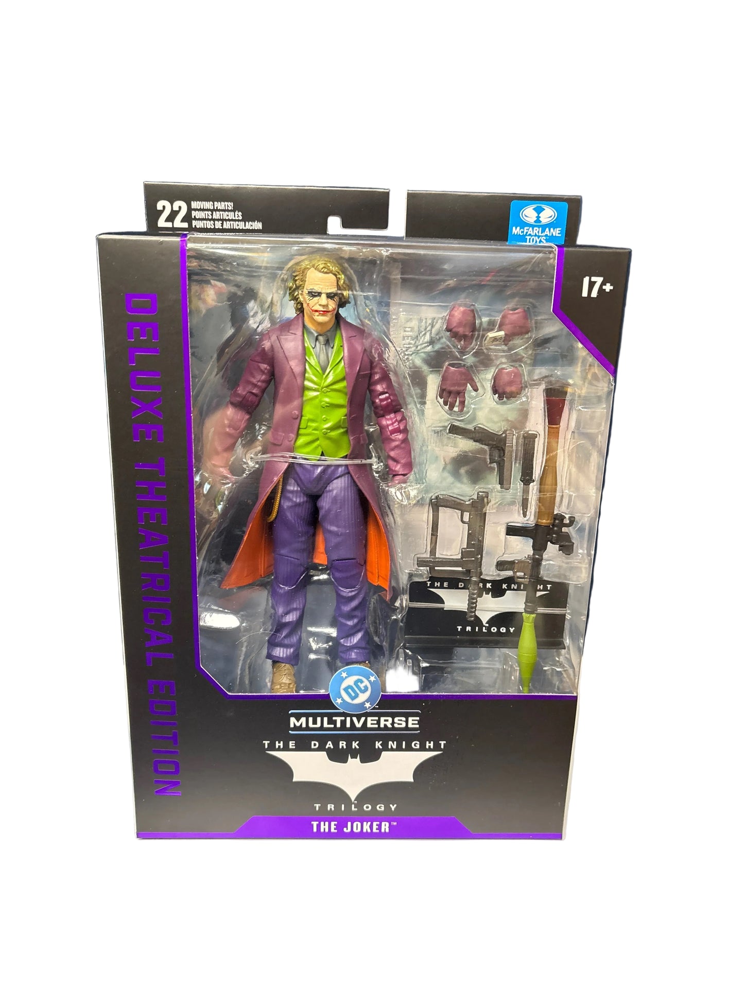 In Store McFarlane DC Multiverse The Dark Night The Joker Deluxe Theatrical Edition