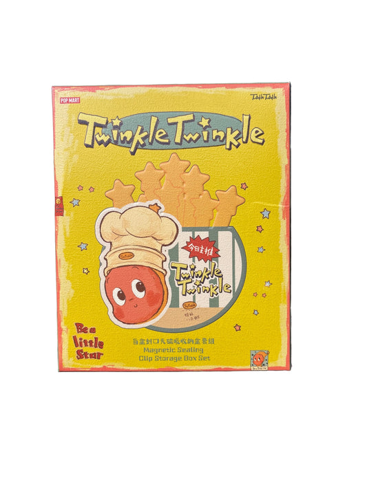 Popmart Twinkle Twinkle Magnetic Sealing Clip Storage Box Set