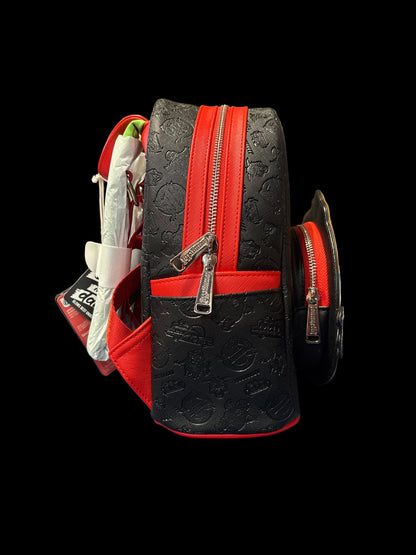 Loungefly Ghostbusters No Ghost Logo Glow in the Dark Mini Backpack