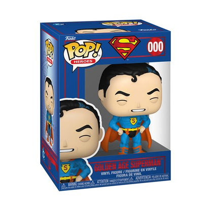 Funko - DC Comics Shield Through the Ages Golden Age Superman Funko Pop! Vinyl Figure #000