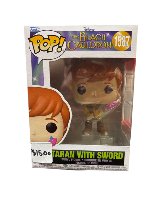 Funko The Black Cauldron Funko Pop! Taran with Sword #1587 Vinyl Figure