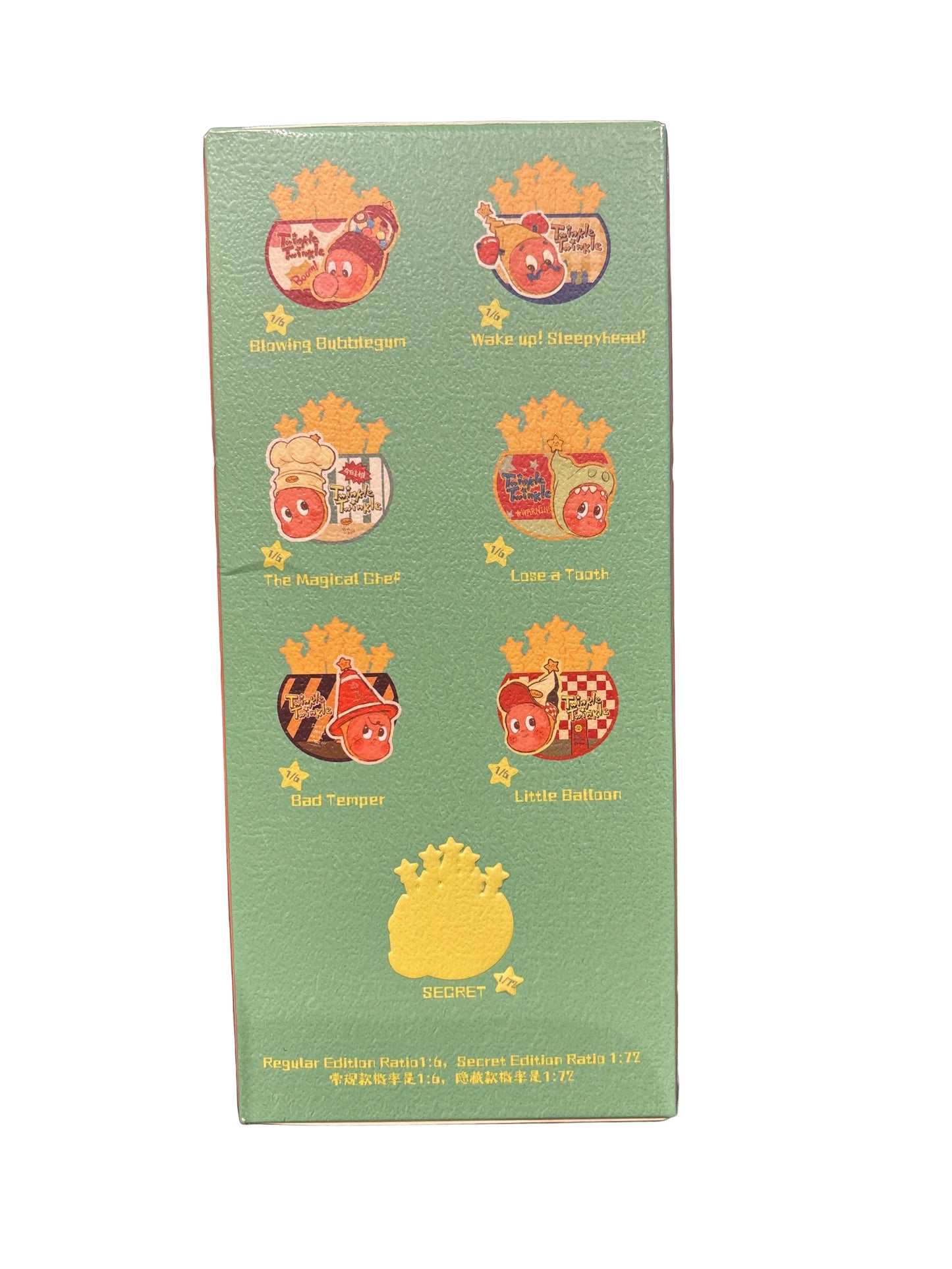 Popmart Twinkle Twinkle Magnetic Sealing Clip Storage Box Set