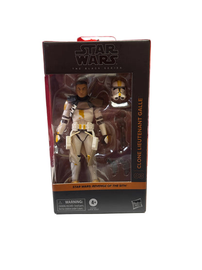 Hasbro Star Wars: Revenge of the Sith Clone Lieutenant Galle Black Series 6in Figure