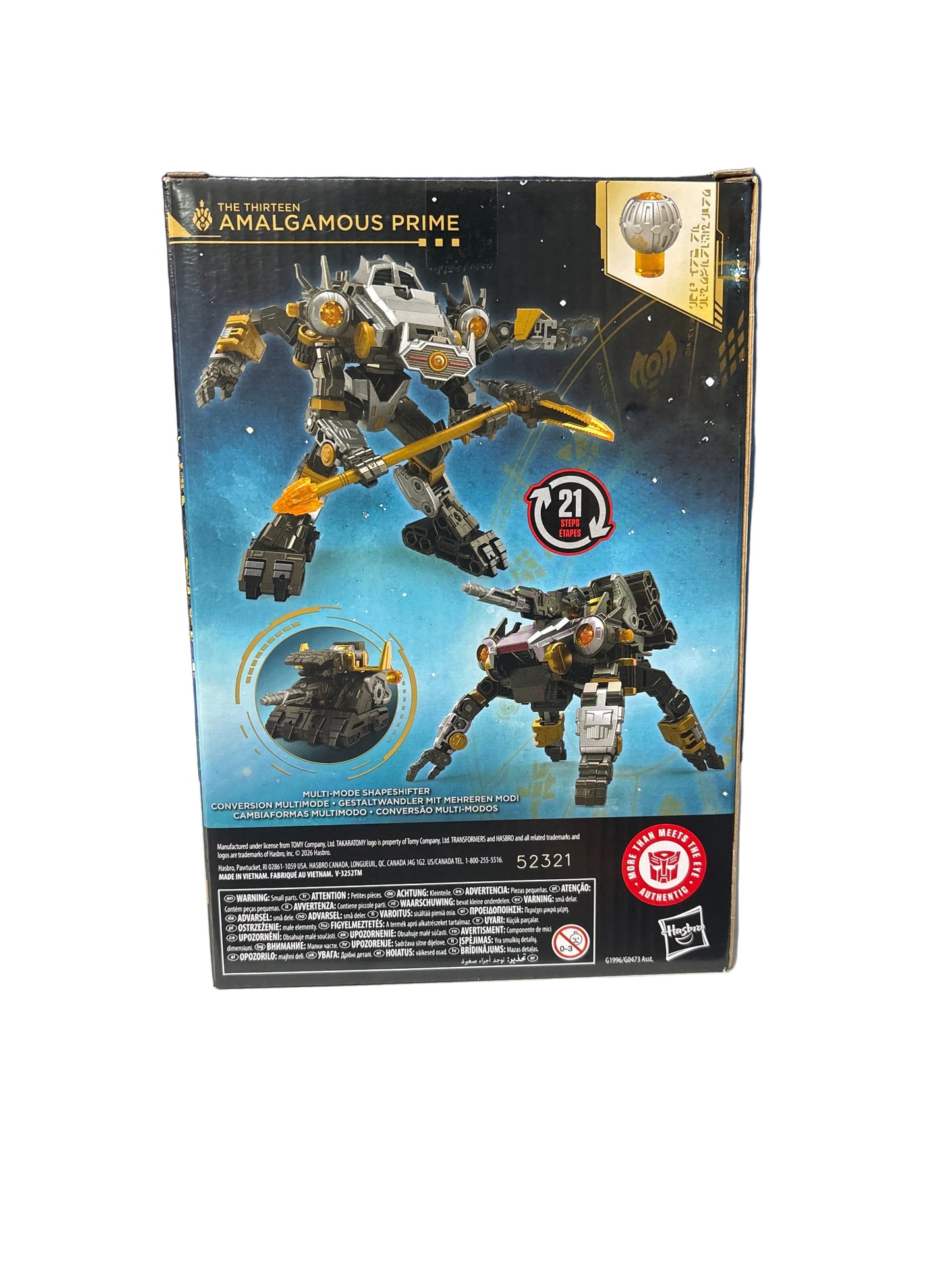 Hasbro Transformers Age of the Primes Amalgamous Prime