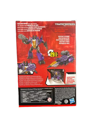 Hasbro Transformers Studio Series Skywarp Gamer Edition