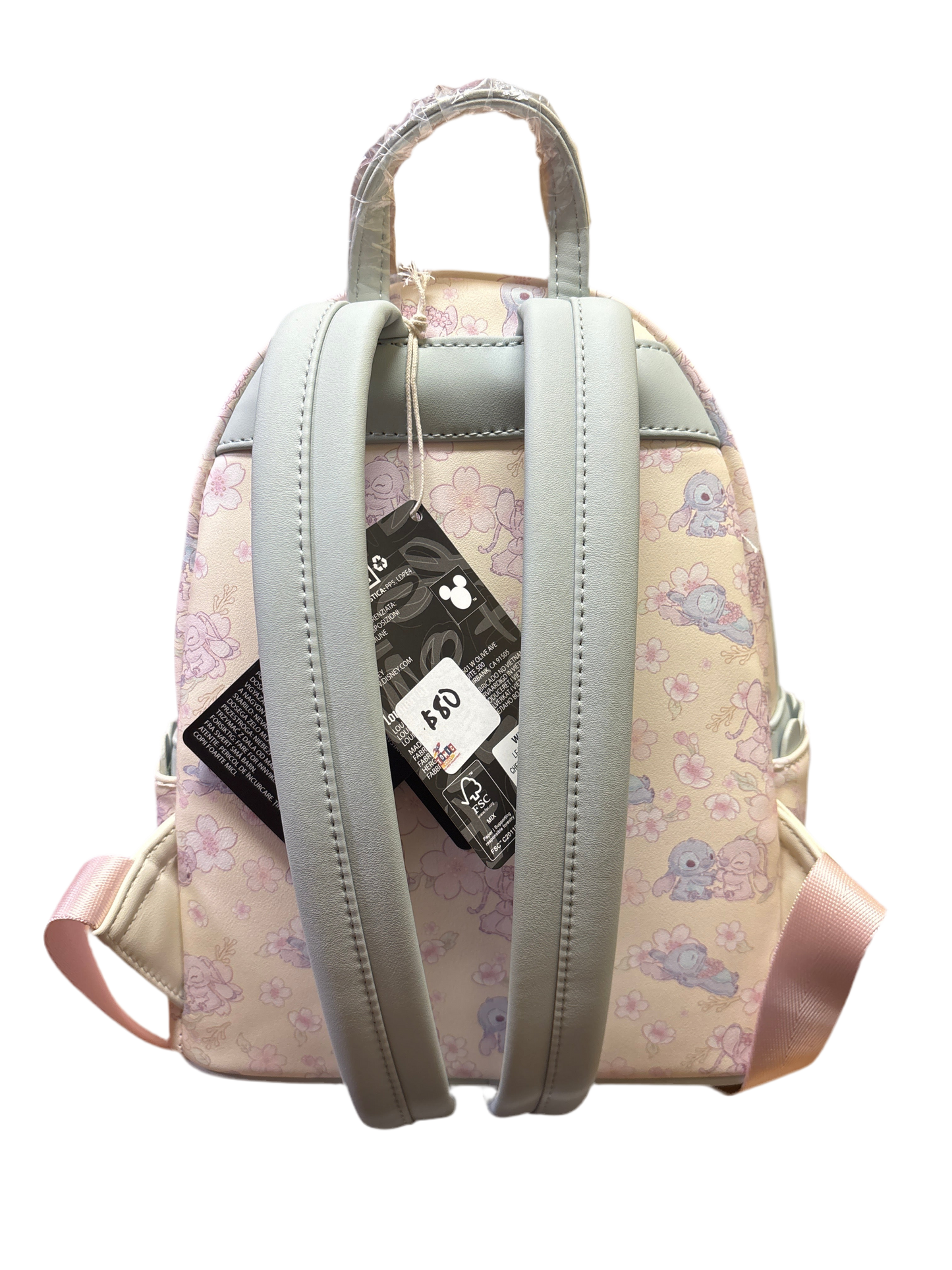 Loungefly Disney Cute Stitch Cherry Blossom Mini Backpack
