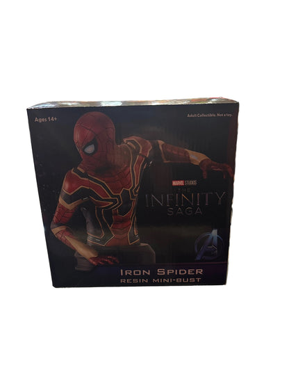 Diamond Select Infinity Saga Iron Spider Resin Mini Bust