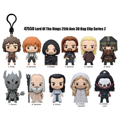 Monogram - The Lord of the Rings Series 2 3D Foam Bag Clip