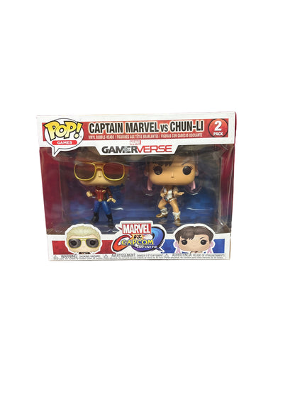 Funko Captain Marvel vs Chun-Li 2 Pack