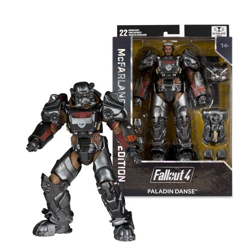 Mcfarlane - McFarlane Gaming Edition Wave 1 Fallout 4 T-60 Paladin Danse 7-Inch Scale Action Figure