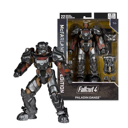 Mcfarlane - McFarlane Gaming Edition Wave 1 Fallout 4 T-60 Paladin Danse 7-Inch Scale Action Figure