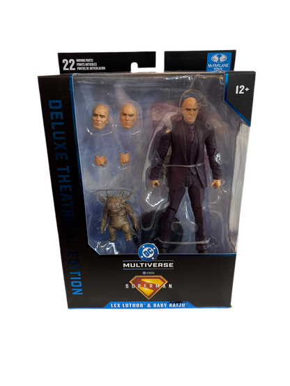 McFarlane Lex Luther and Baby Kaiju DC Multiverse Superman Movie