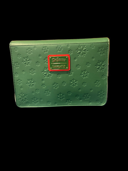 Loungefly The Grinch Holiday Book Crossbody Bag