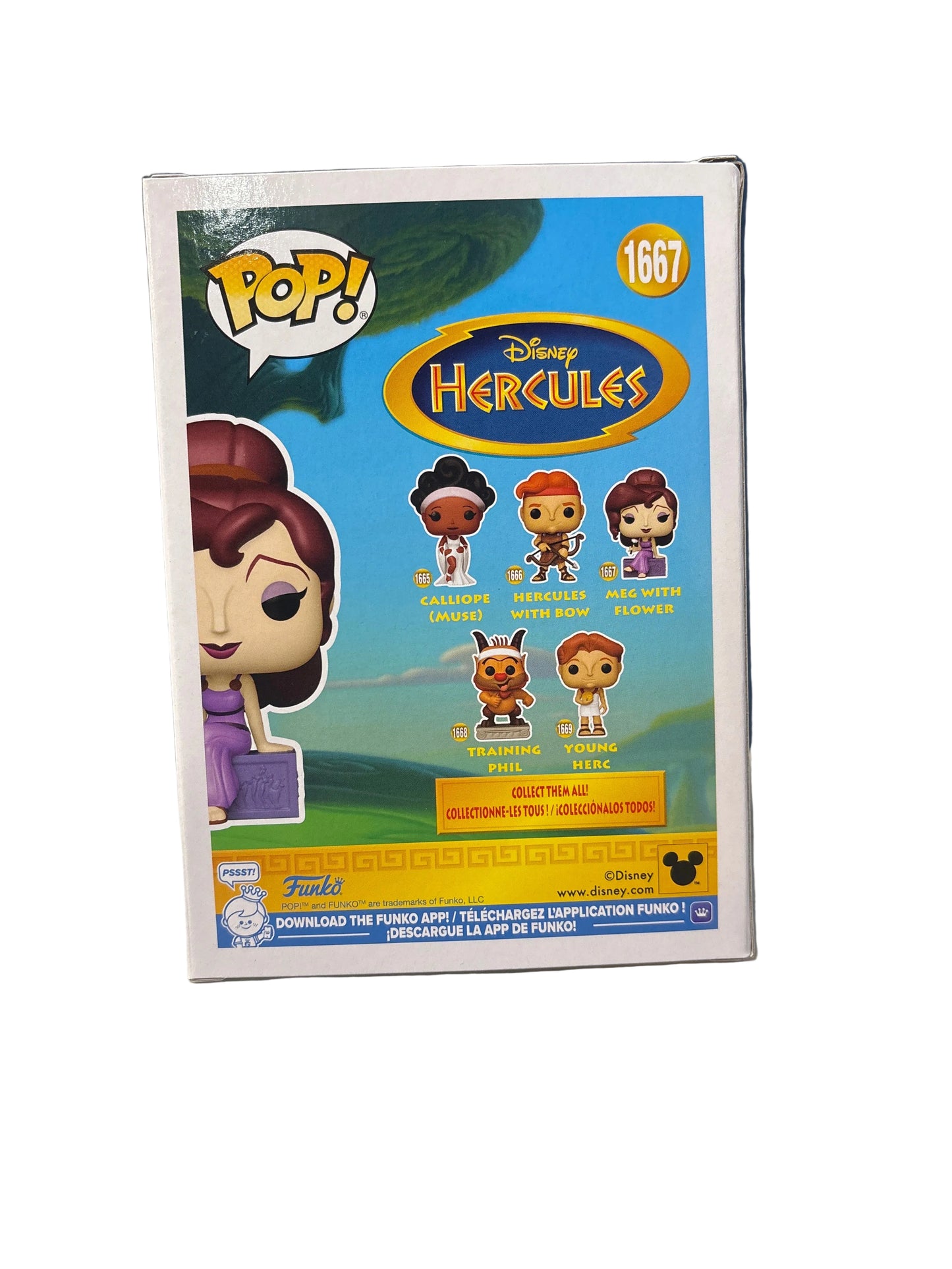 Funko Disney Hercules Meg With Flower 1667