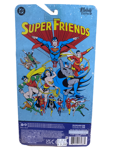 McFarlane Evil Superman DC Retro Super Friends Platinum Edition