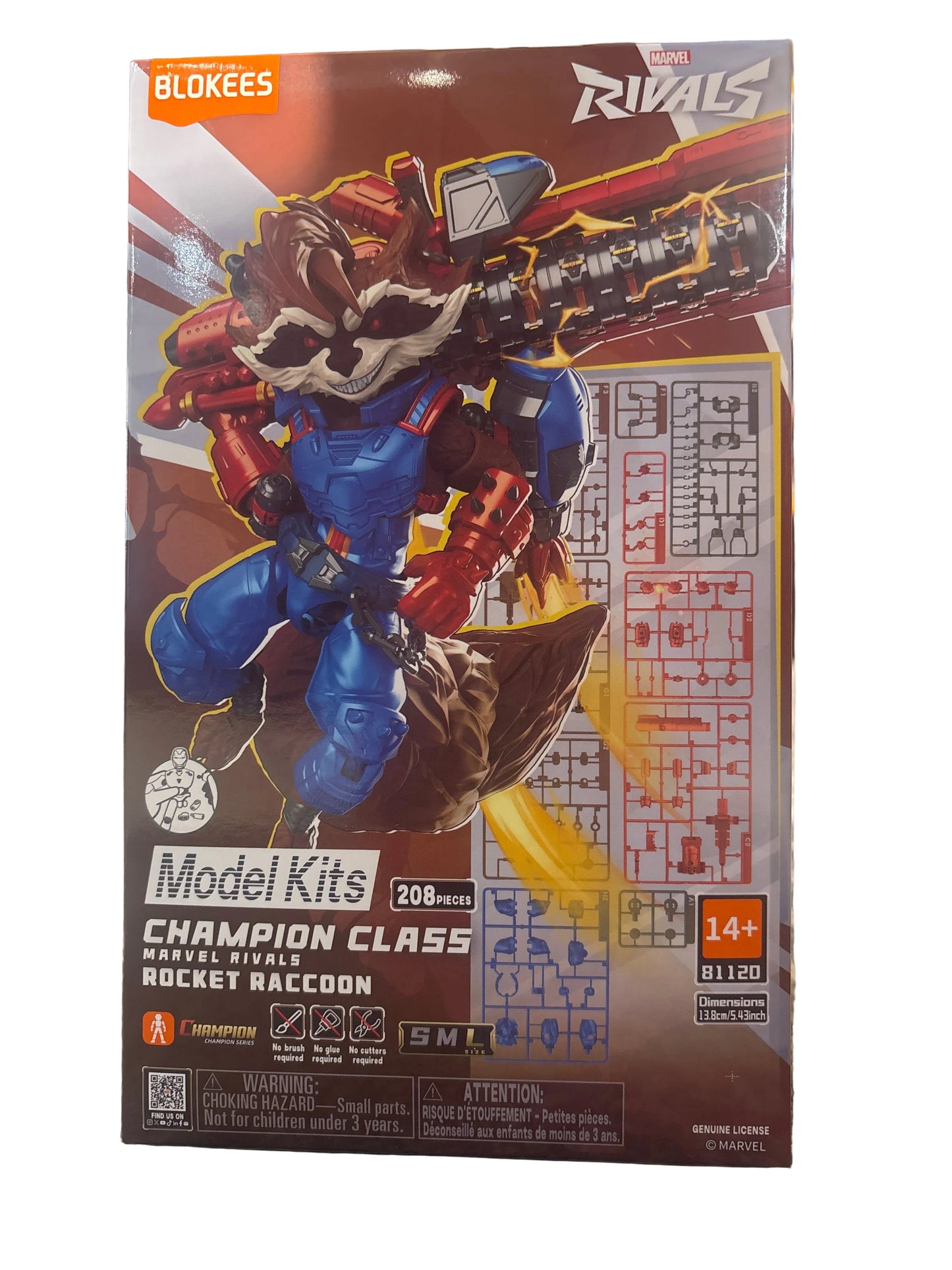 Blokees Marvel Rivals Rocket Racoon