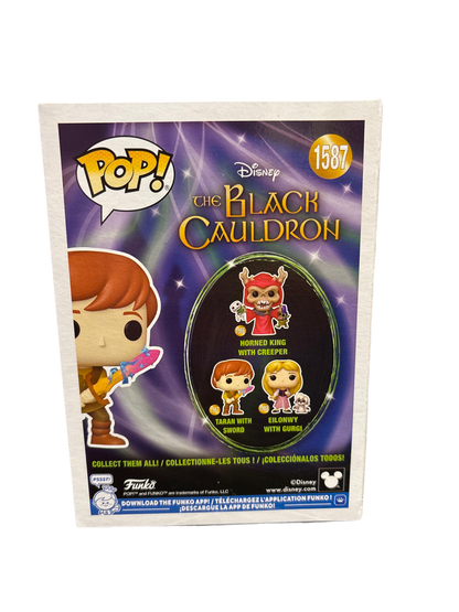 Funko The Black Cauldron Funko Pop! Taran with Sword #1587 Vinyl Figure