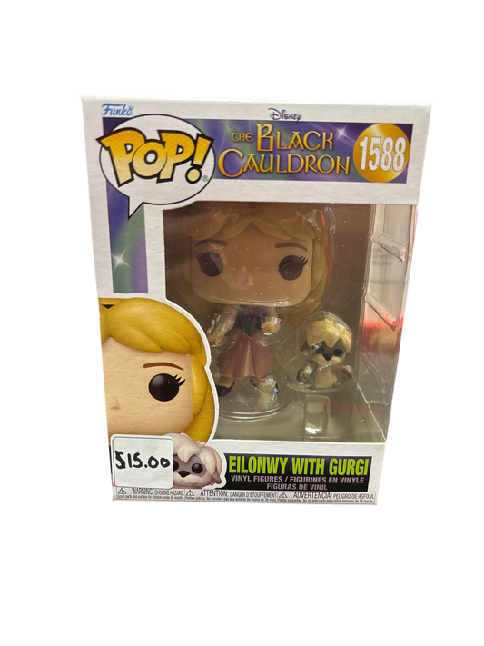 Funko The Black Cauldron Funko Pop! Eilonwy with Gurgi #1588 Vinyl Figure