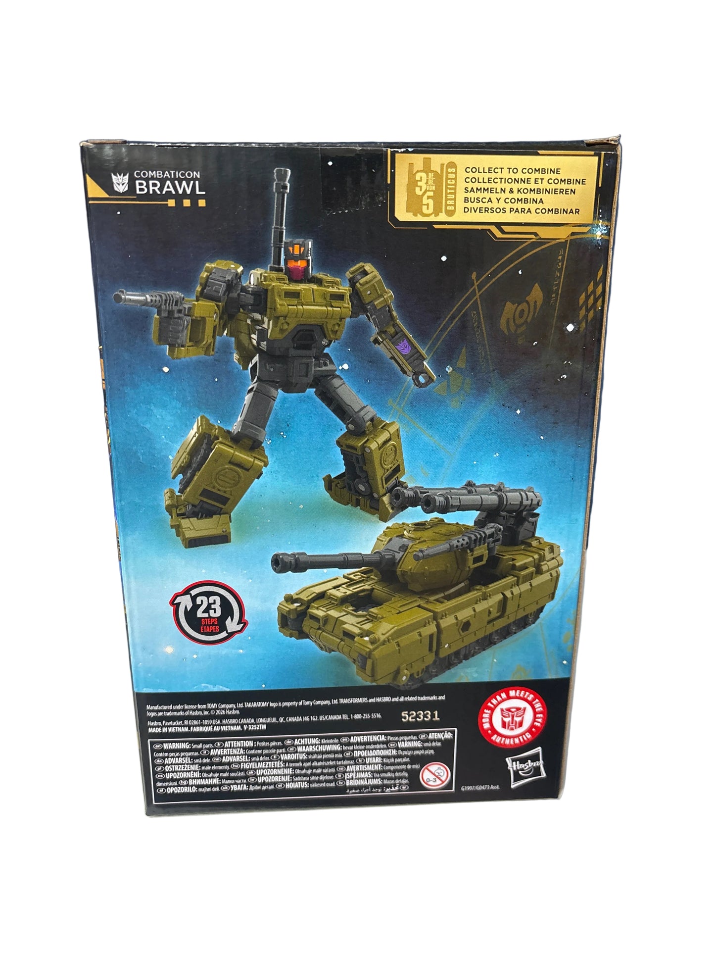 Hasbro Transformers Age of the Primes Combaticon Brawl