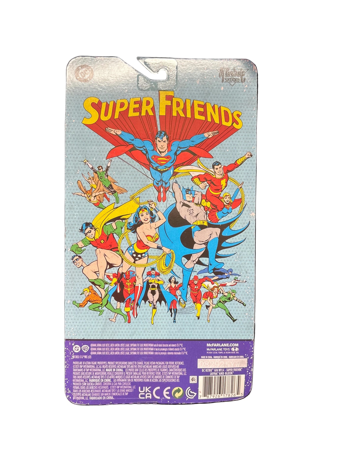 McFarlane Platinum Edition Super Friends Jayna and Gleek