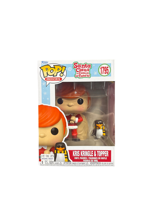 Funko Santa Clause Is Coming To Town Kris Kringle & Topper 1795