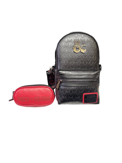 Loungefly Dungeon and Dragons Sling Crossbody Bag with Coin Bag