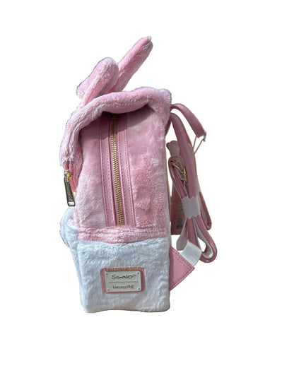Loungefly Sanrio My Melody Plush Pocket Mini Backpack