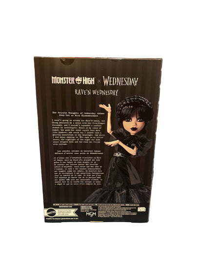 Mattel Monster High Wednesday - Rave’N Wednesday