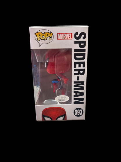 Funko Marvel 80 Years Spider-Man 593 Signed by Robbie Daymond
