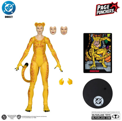 McFarlane DC Direct Platinum Edition Cheetah Page Punchers 7in Figure