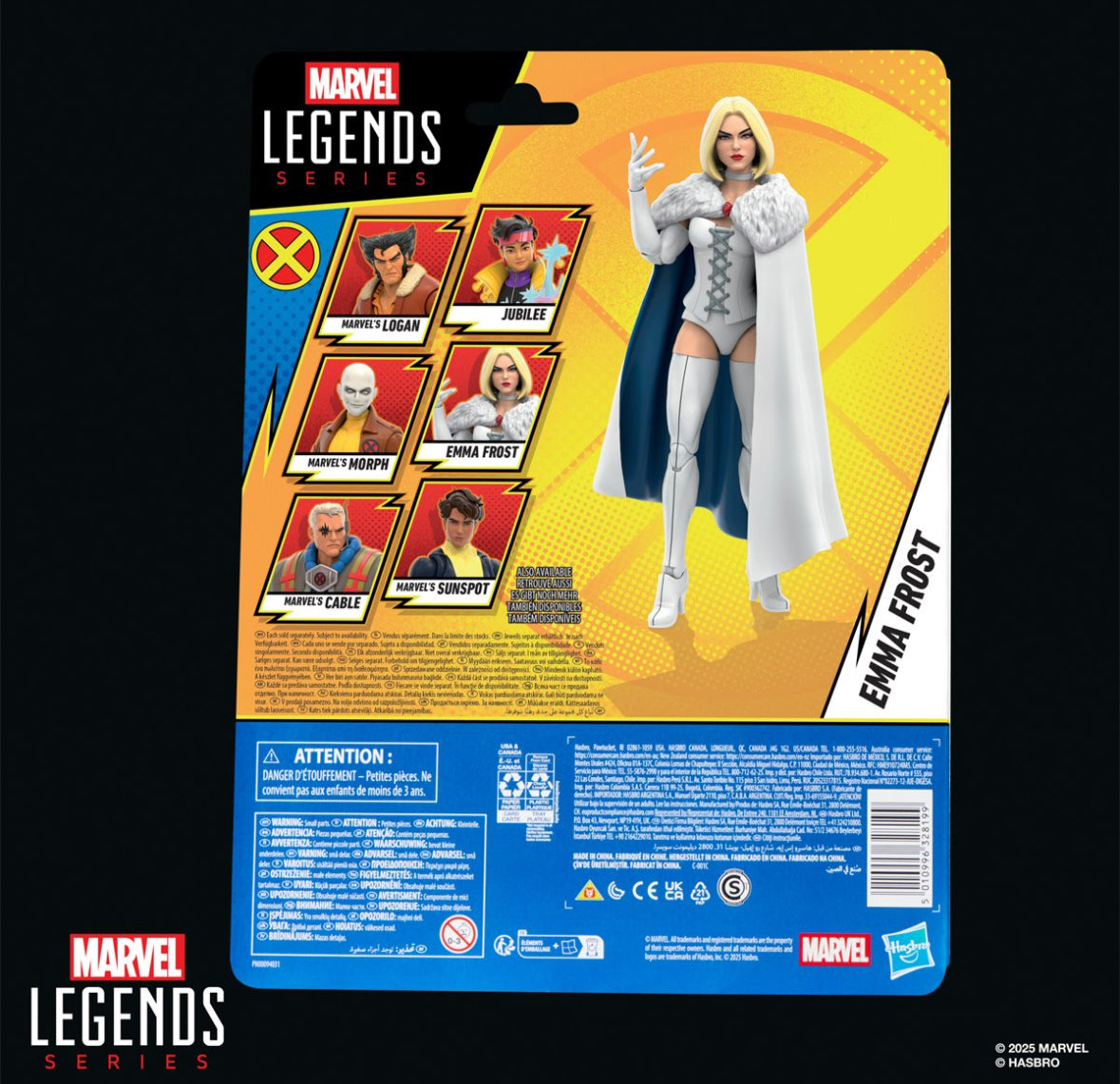 Hasbro Marvel Studios X-Men ‘97 Emma Frost 6in Figure