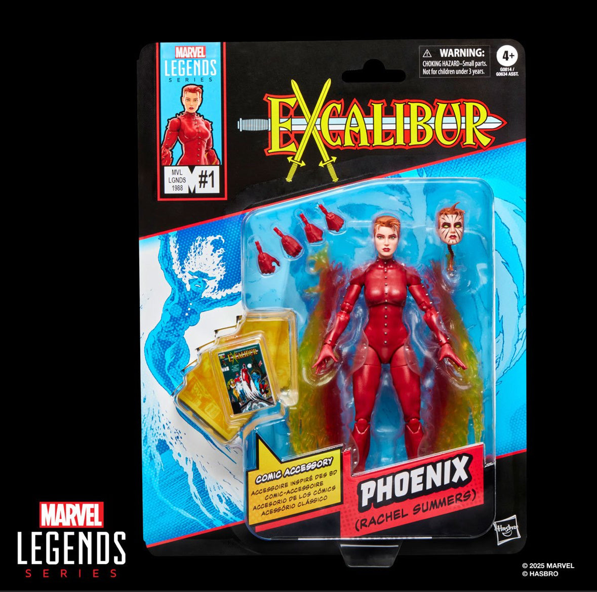 Hasbro Marvel Legends Series Phoenix (Rachel Summers) Excalibur 6in Figure