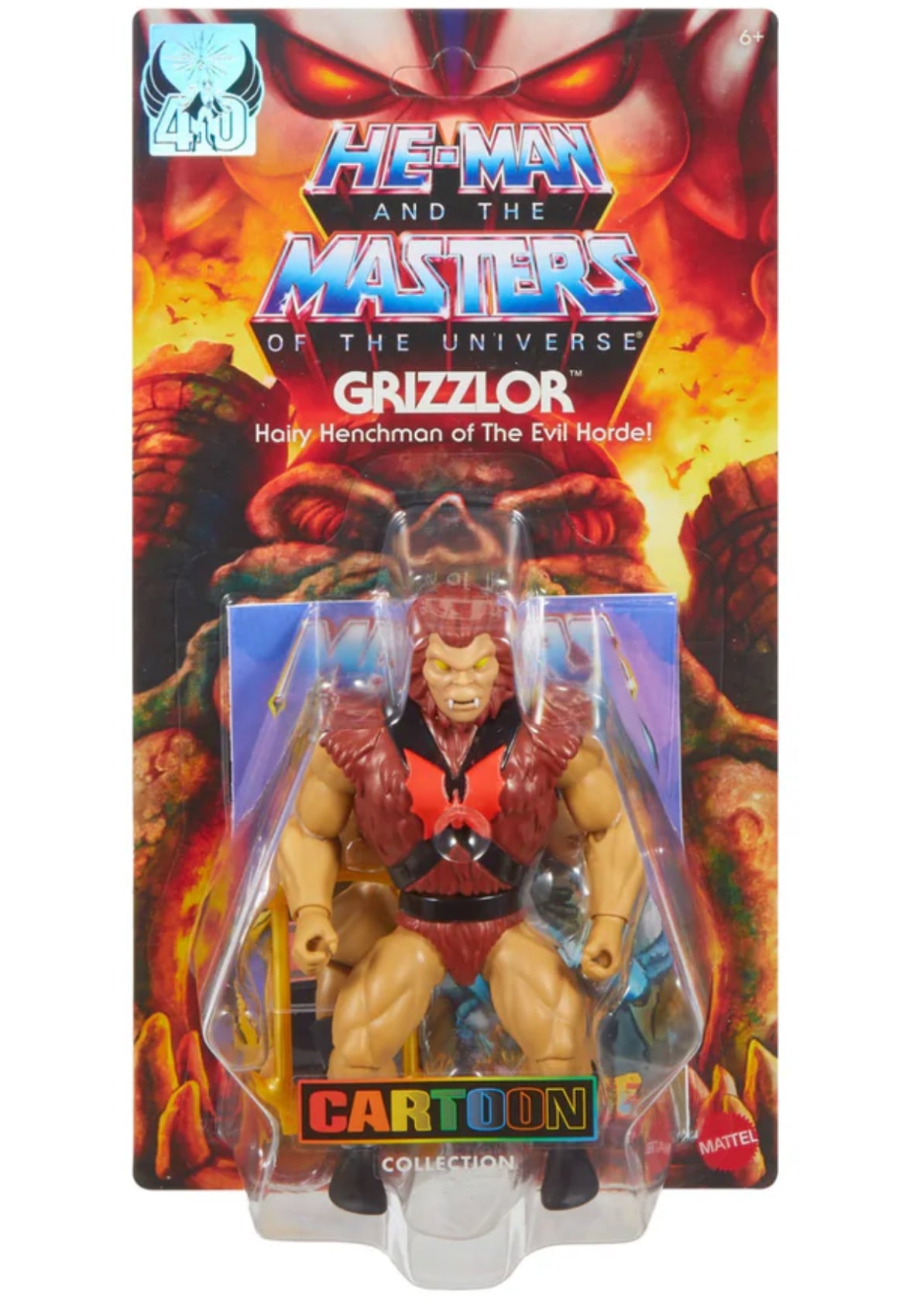 Mattel Masters of the Universe Origins Cartoon Collection Grizzlor 5.5-inch Action Figure