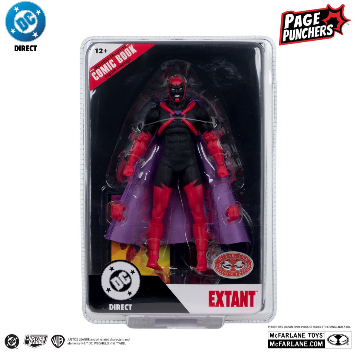 McFarlane Platinum Edition Exant Page Punchers 7in Figure
