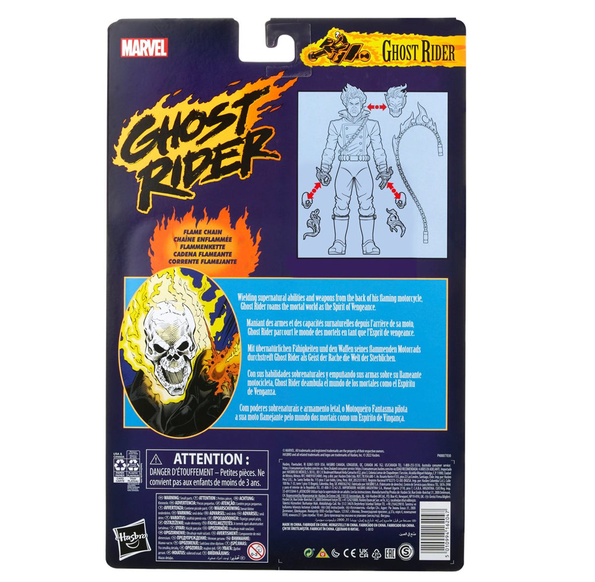 Hasbro Marvel Comics Ghost Rider 6in Figure