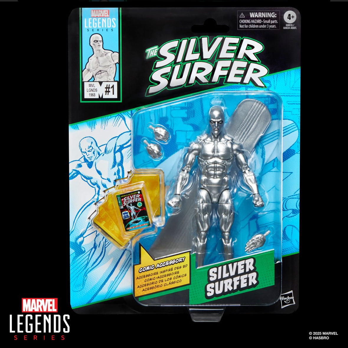 Hasbro Marvel Legends Series The Silver Surfer 6in Figure