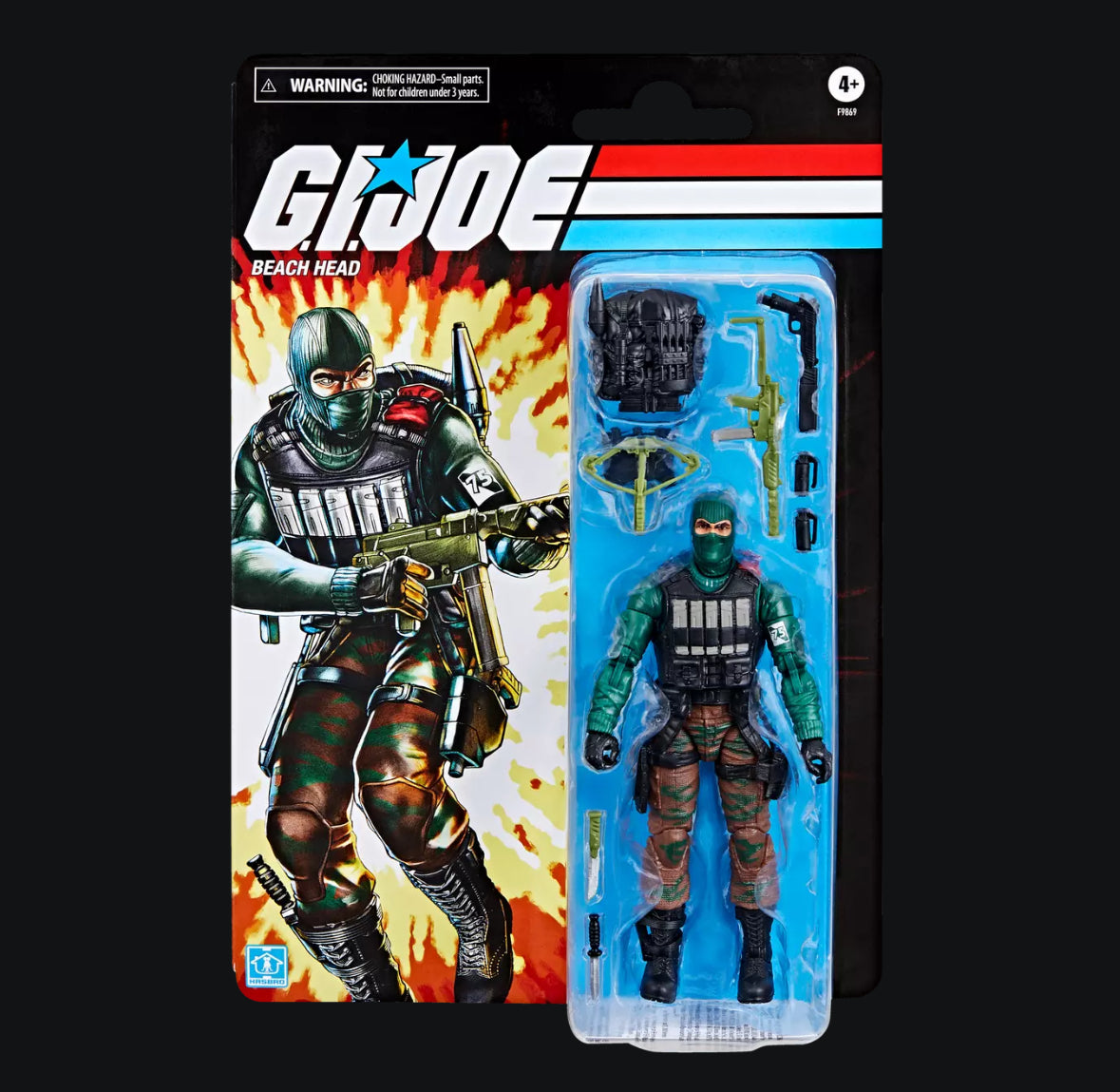 Hasbro GI Joe Beach Head 6in Action Figure