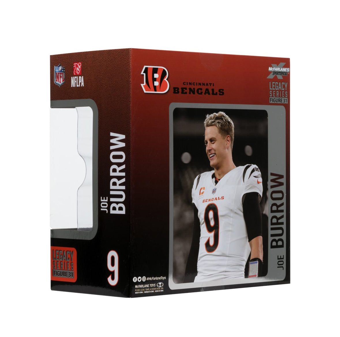 McFarlane NFL Joe Burrow Sports Picks 2025 7in Posed Figure
