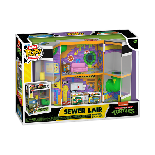 Funko Pop! Bitty Display - Teenage Mutant Ninja Turtles Sewer Lair