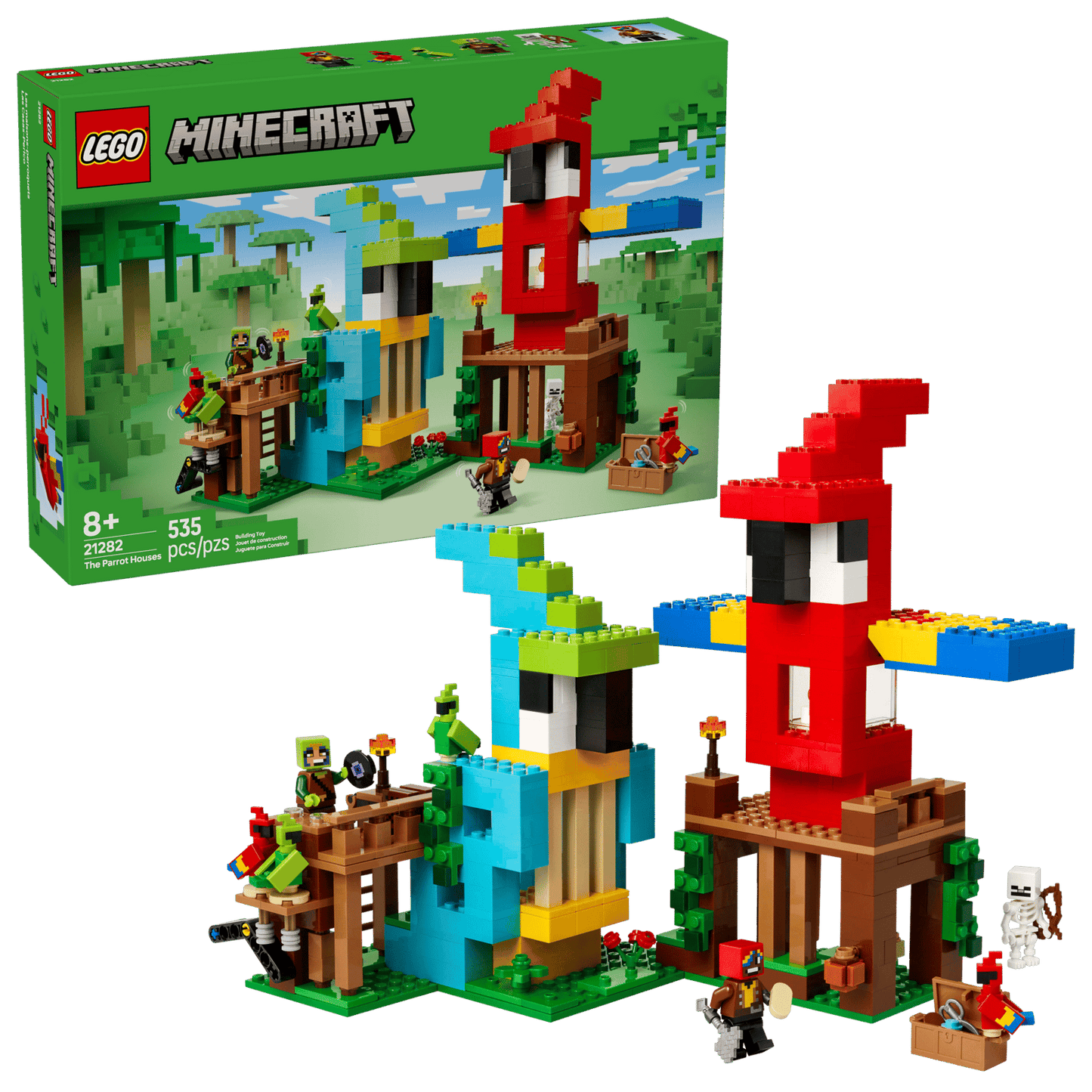 LEGO - Minecraft® #21282 The Parrot Houses
