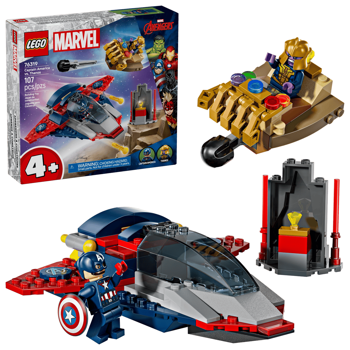 LEGO - Marvel #76319 Captain America vs. Thanos