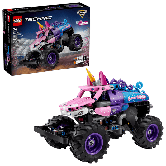 LEGO - Technic™ #42220 Monster Jam™ Sparkle Smash™ Pull-Back