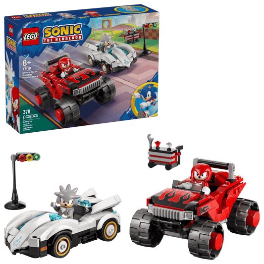 LEGO - LEGO® Sonic the Hedgehog™ #77118 Silver's Car vs. Knuckles' Monster Truck