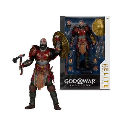McFarlane - Kratos Ares Armor God of War Ragnarok McFarlane Elite Edition 7-Inch Deluxe Action Figure