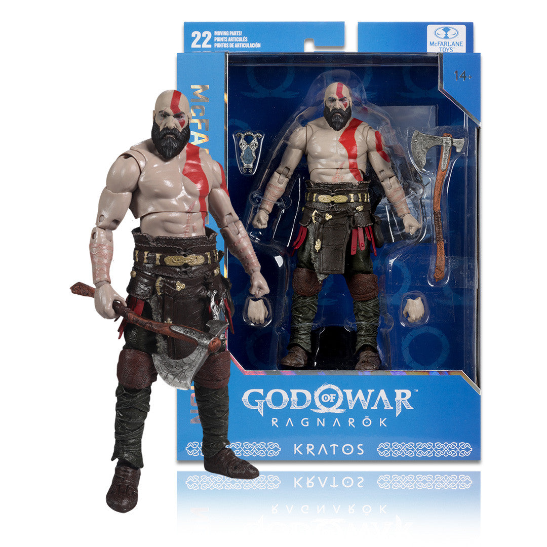 McFarlane - Kratos God of War Ragnarok McFarlane Gaming Edition 7-Inch Deluxe Action Figure