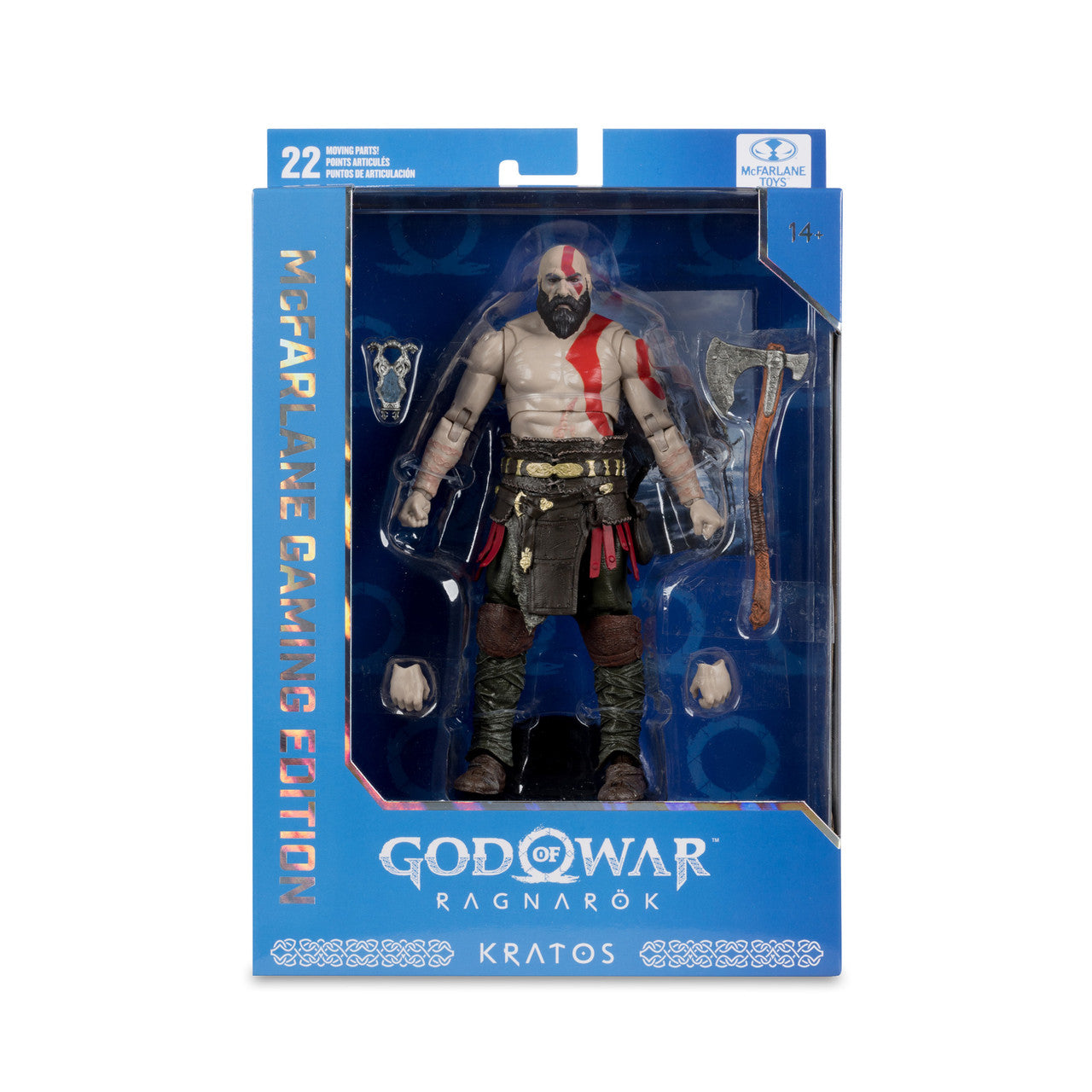 McFarlane - Kratos God of War Ragnarok McFarlane Gaming Edition 7-Inch Deluxe Action Figure