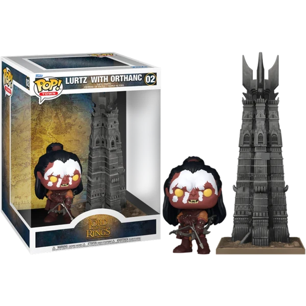 Funko - Pop Town Lord of the Rings Lurtz With Orthanc