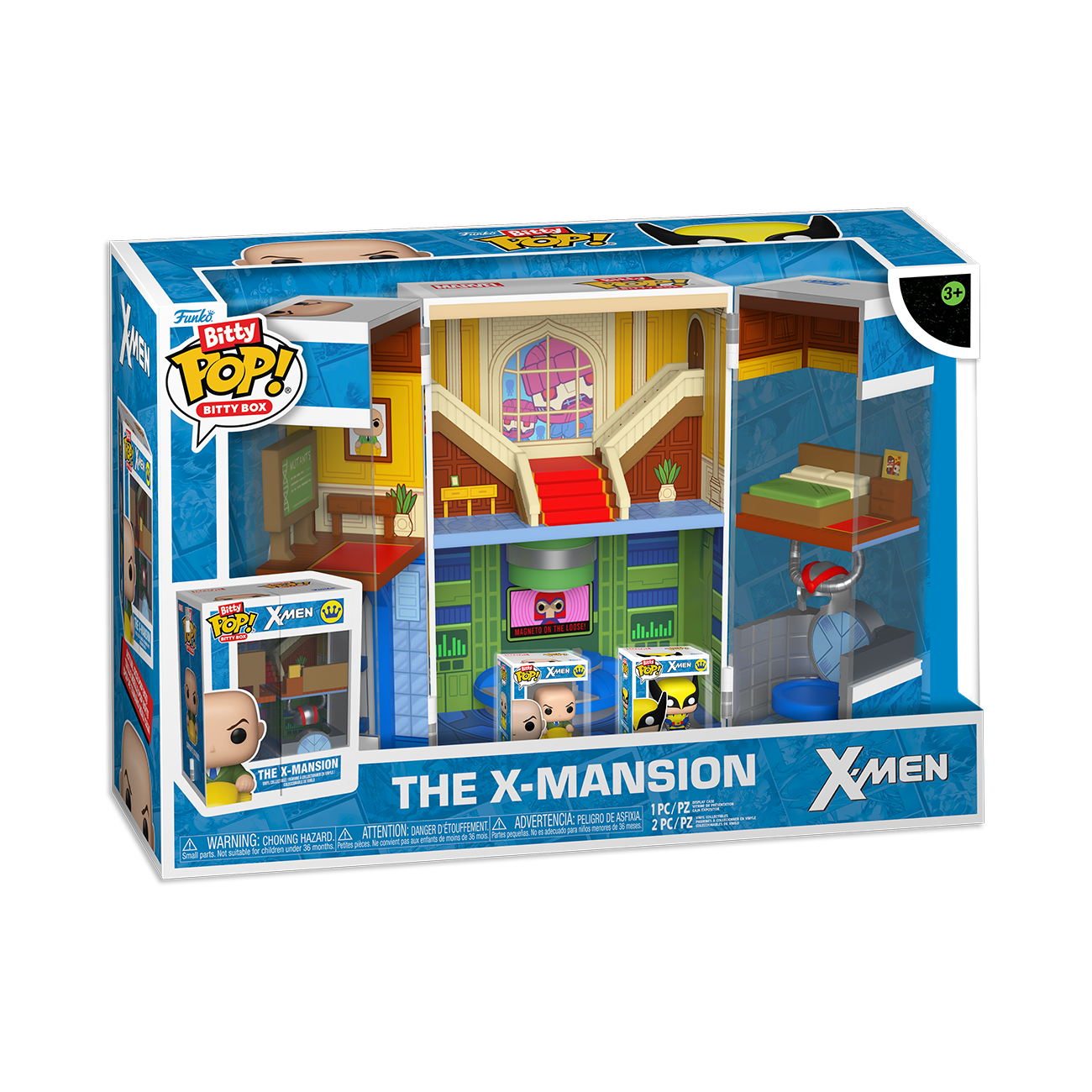 Funko Pop! Bitty Display - Marvel X-Men The X-Mansion